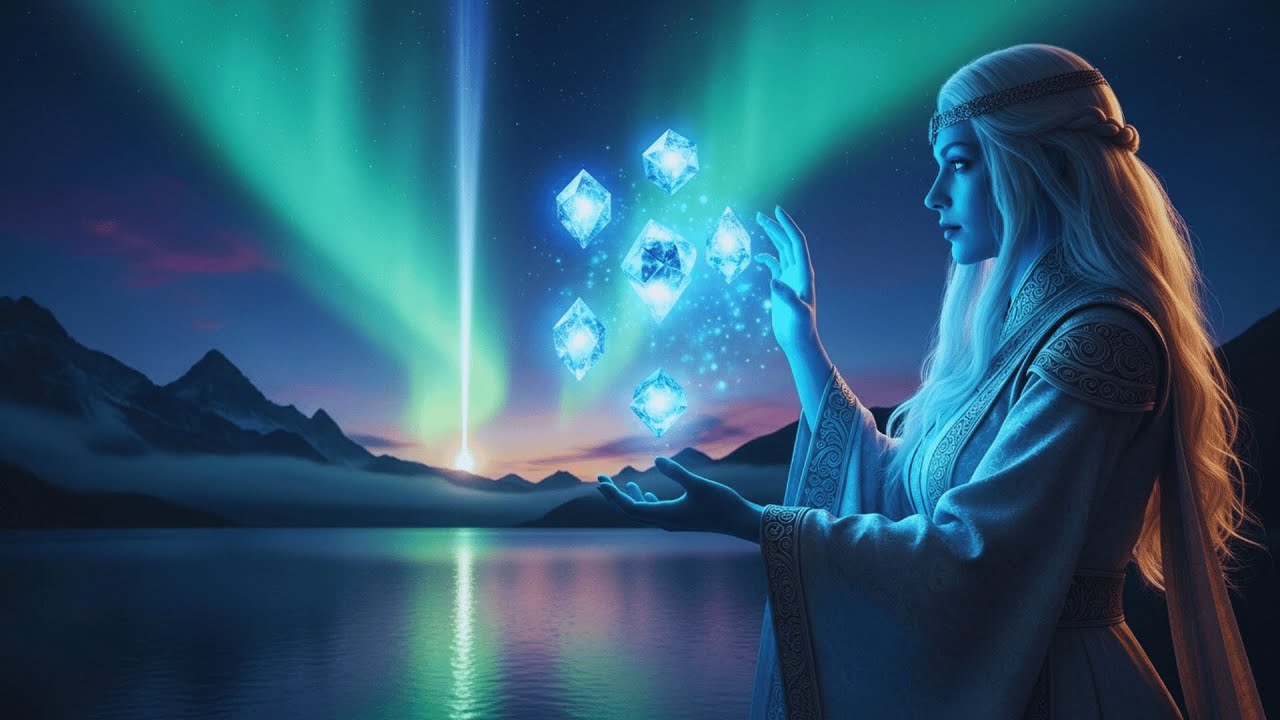 Arcturians Healing Chamber - Stress & Anxiety Relief & Deep Sleep - 888 Hz Light Codes