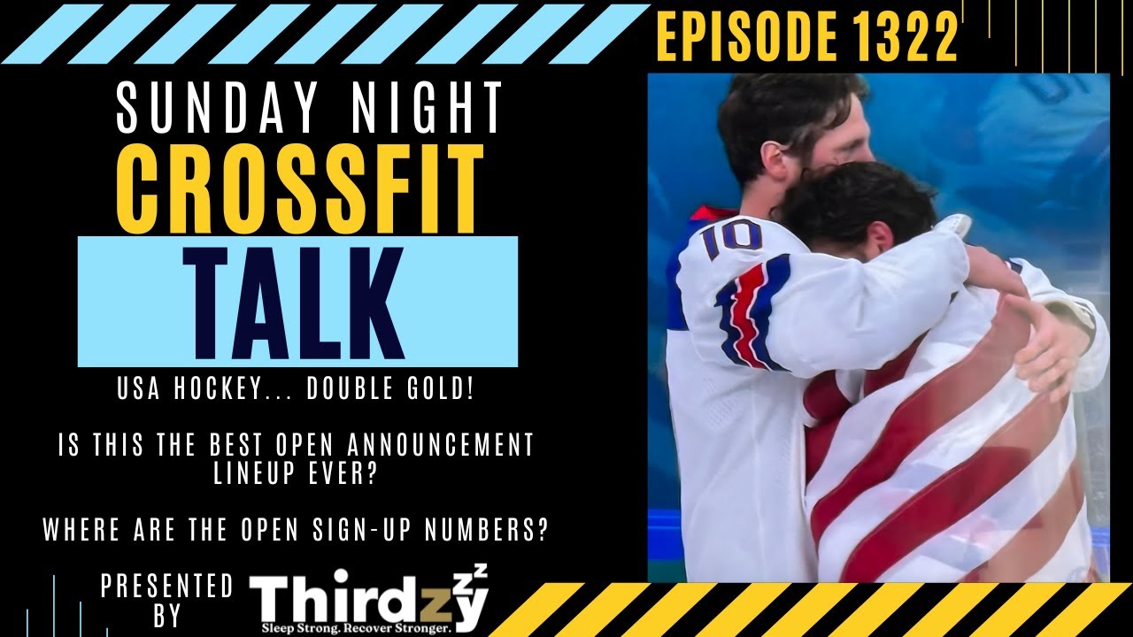Sunday Night CrossFit Talk - USA! USA! USA! Hockey Gold for Both Men and Women!