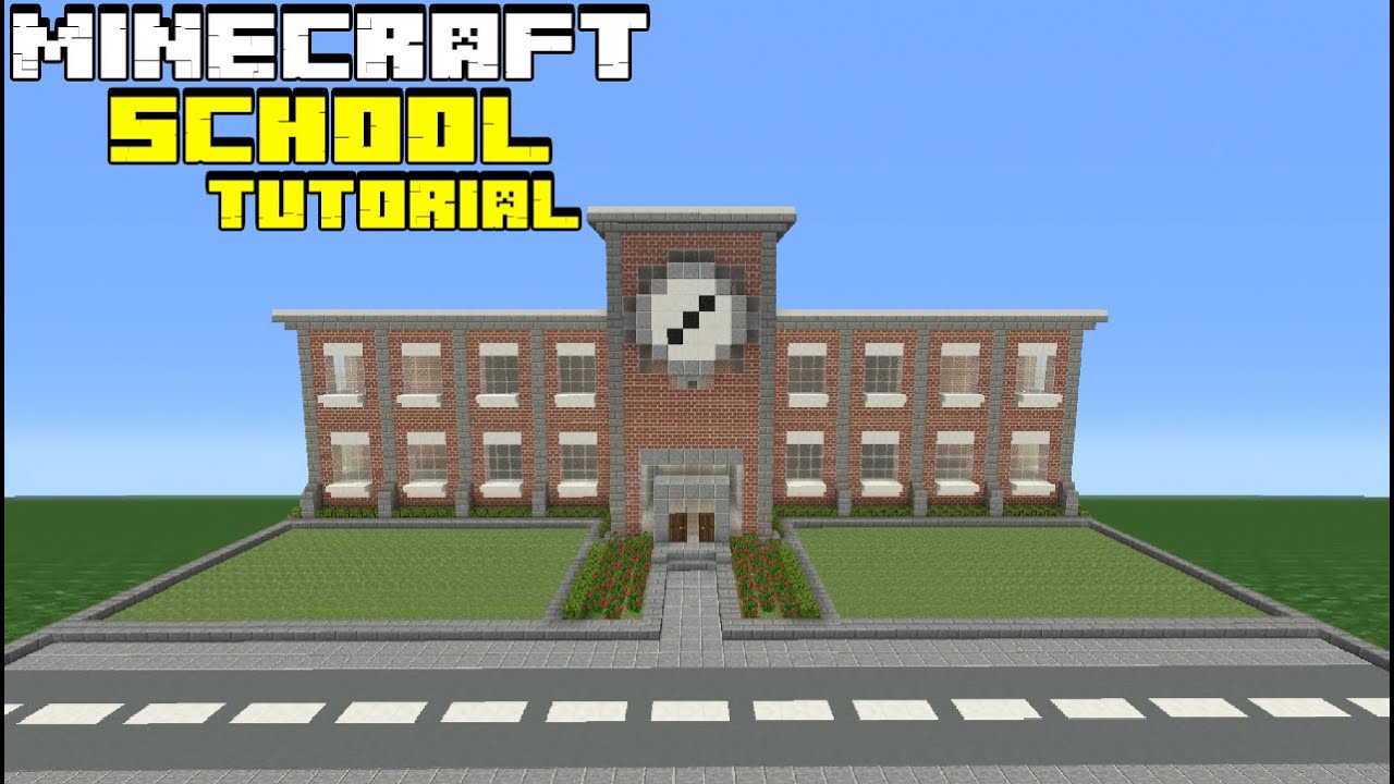 Minecraft Tutorial: How To Make A School