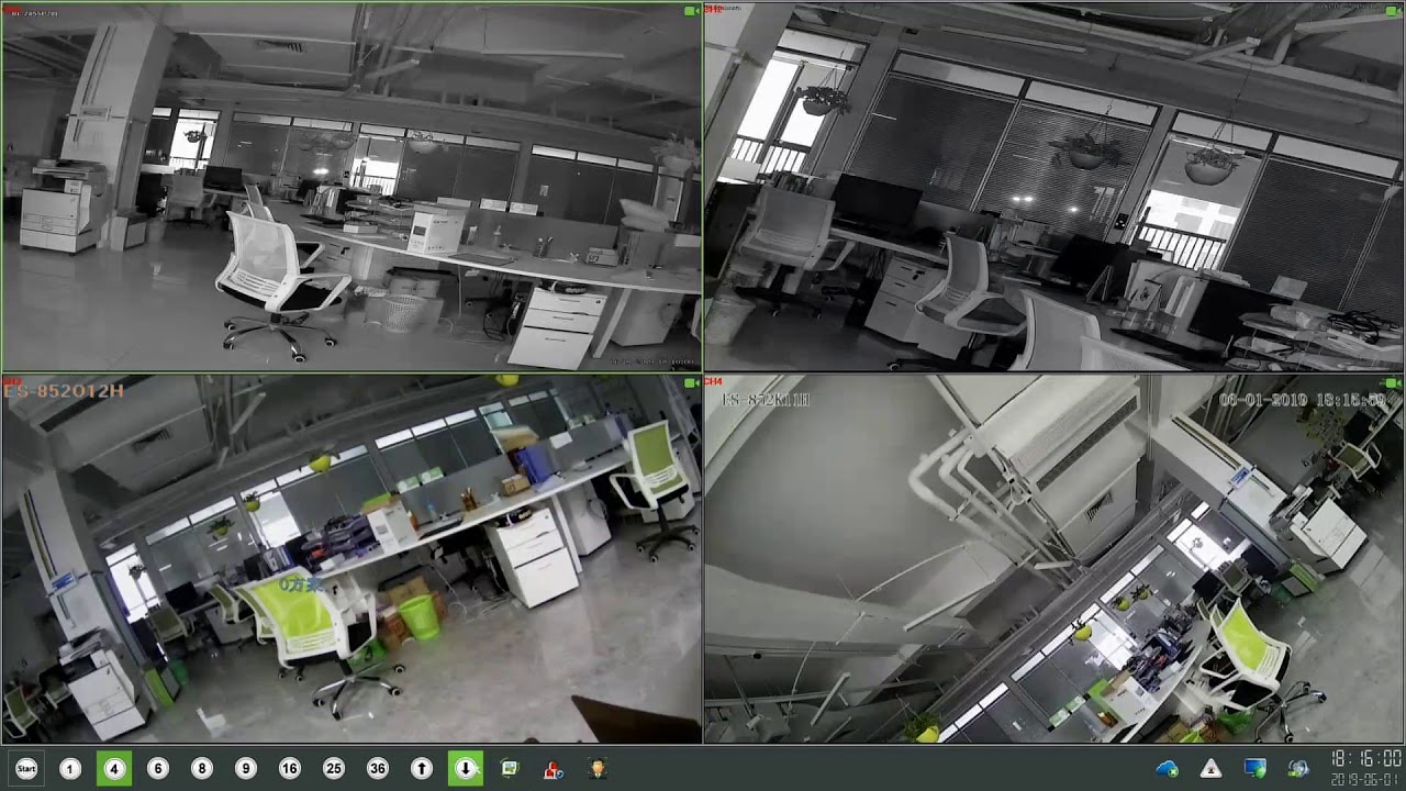 Zkteco CCTV DVR/NVR GUI interface operation Introduction