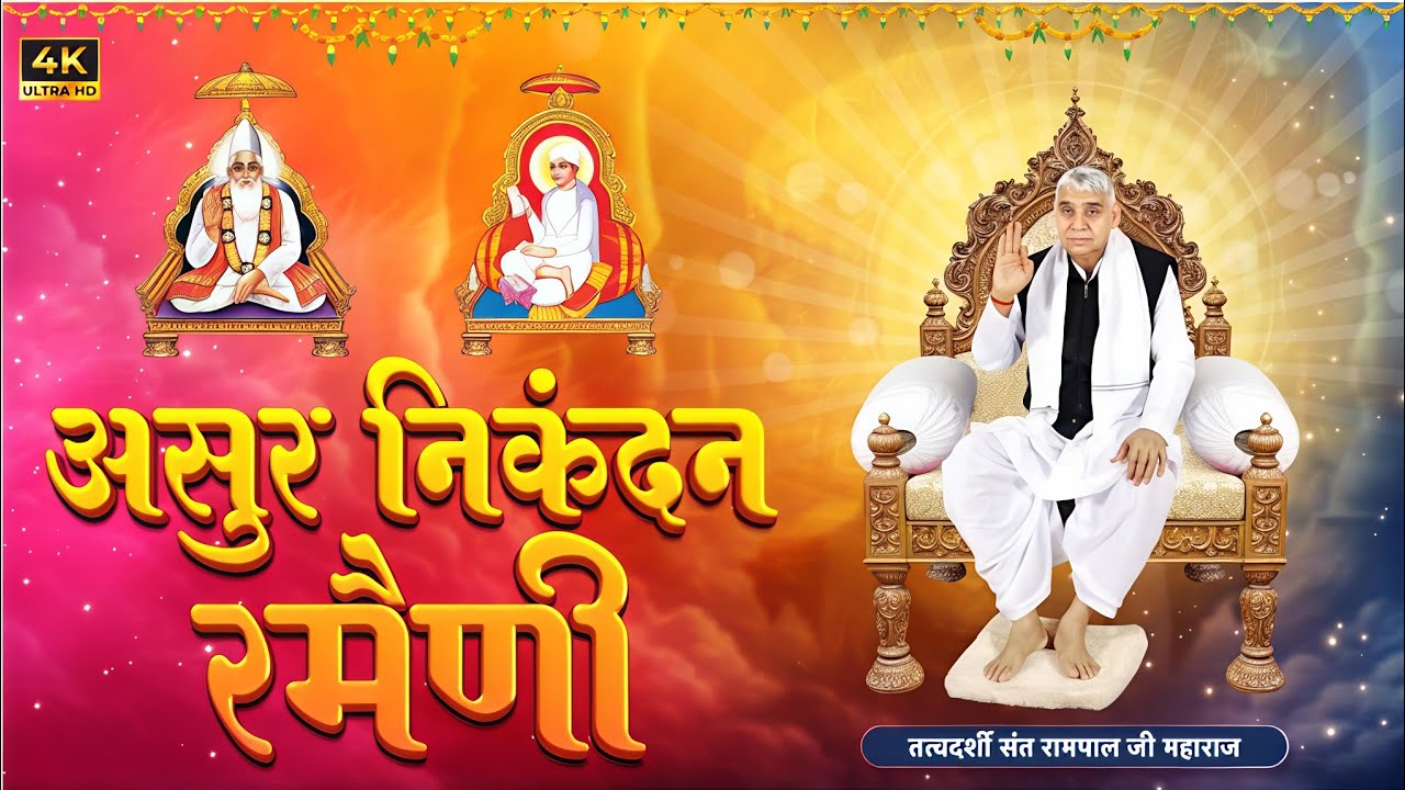असुर निकंदन रमैणी।  (लिखित)#santrampaljimaharaj 