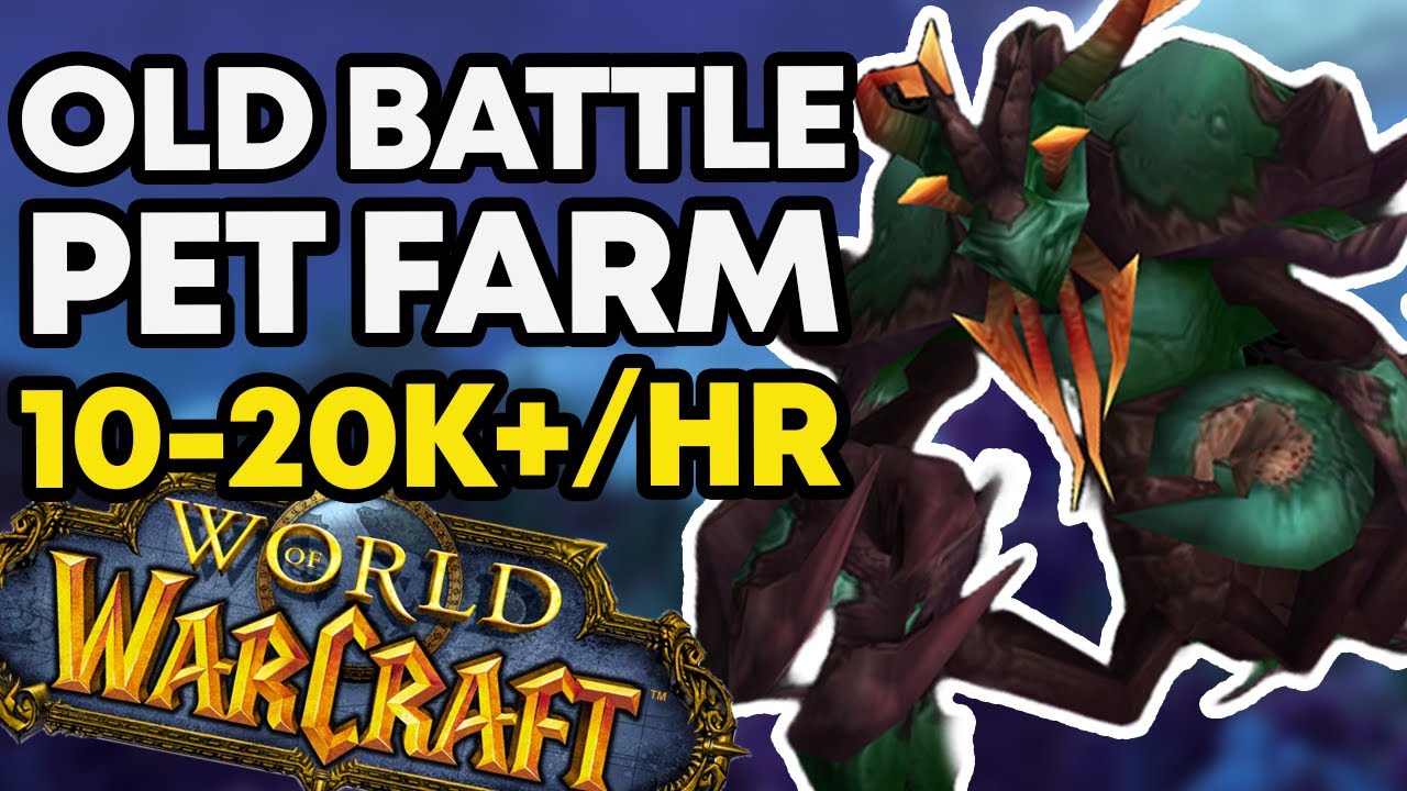 THIS Forgotten Battle Pet Still Makes 10-20k/HR!!! WoW Gold Farm!