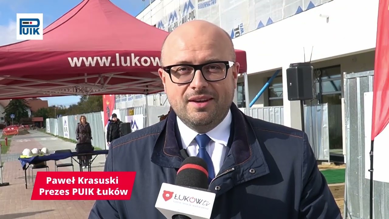 Od wodociąg&oacute;w do Żłobka: Prezes PUIK odsłania historię nowej dzielnicy Łukowa