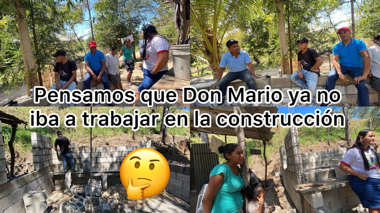 🔴Nos sorprendió ver a Don Mario, en la construcción de Maria vean porque 😱