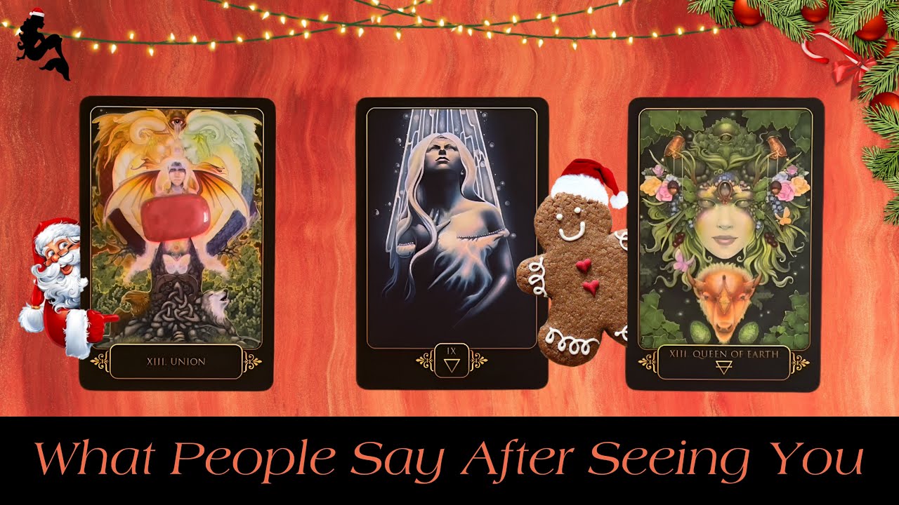 What People Say After Seeing You 🔮💭👀🗣️ - Pick a Card Tarot Reading