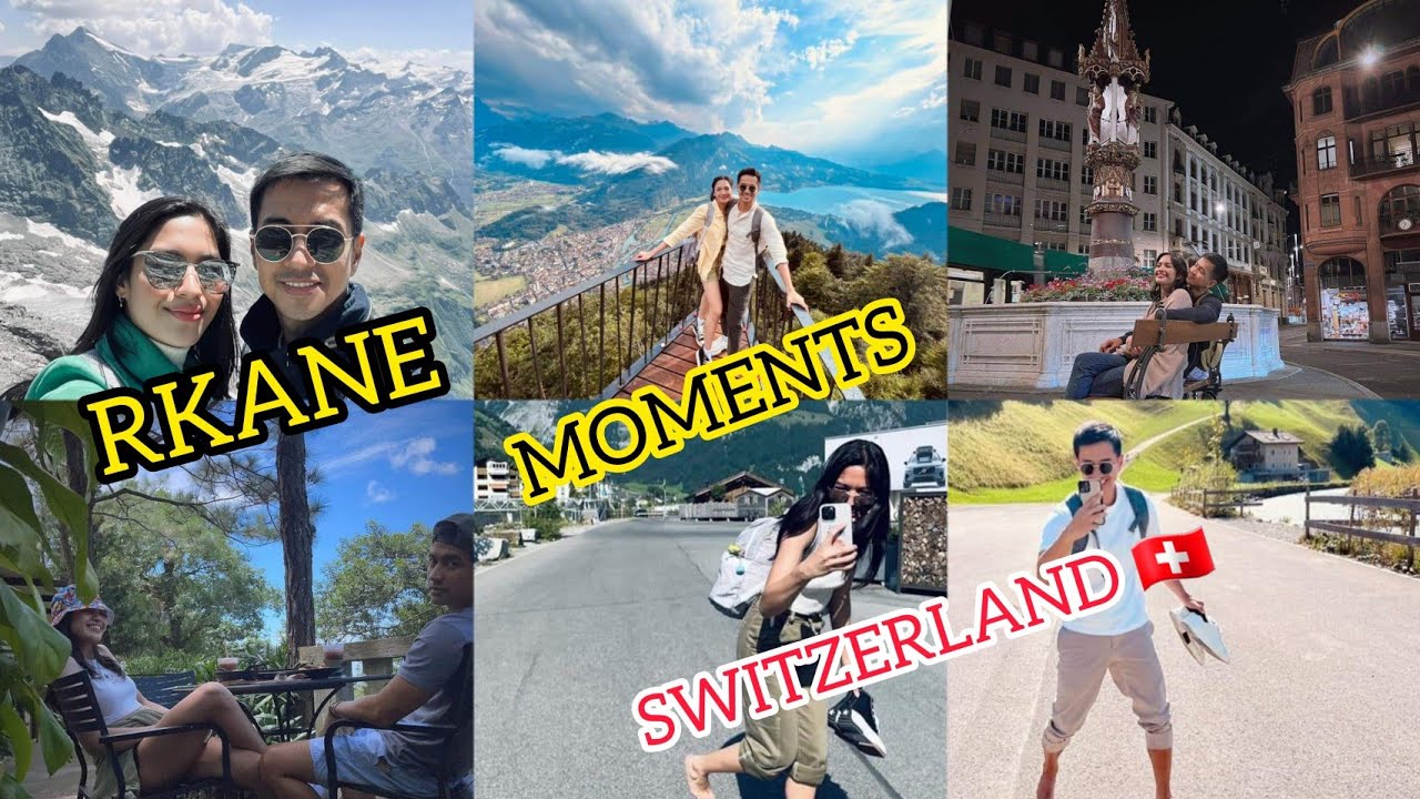 JANE OINEZA AND RK BAGATSING SWEET MOMENTS IN SWITZERLAND 🇨🇭 /RKANE🥰🥰🥰