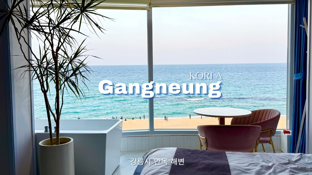 I Found The BEST Ocean View Hotel in Gangneung! 🇰🇷 (2-Day Travel Vlog in Korea)