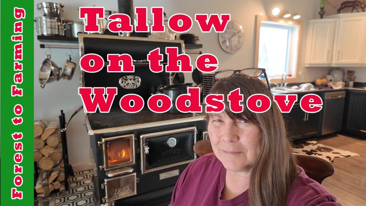 Tallow on the Woodstove Wet & Dry Method + Suet for the birds