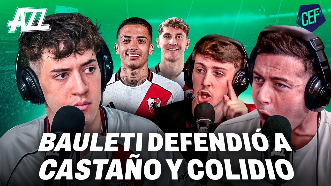 BAULETI vs RENZO y ALAN: DISCUSIÓN PICANTE por CASTAÑO y COLIDIO antes del BOCA - RIVER | CEF 🔥