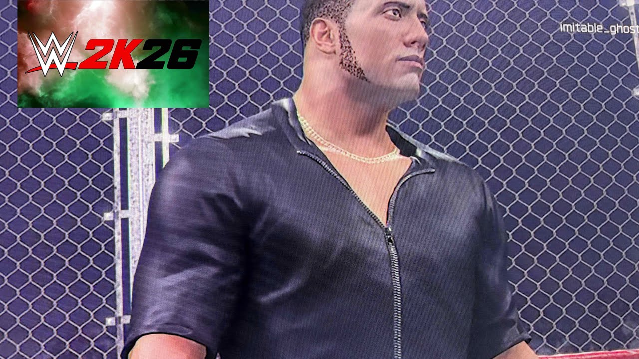 WWE 2k26 Can The Rock Beat Kane In A Three Stages Of HELL MATCH?