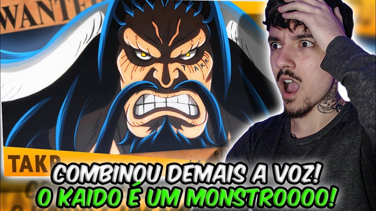 (OLHA ESSA VOZ!) REAGINDO ao TAKERU - Yonkou [Kaido / One Piece] | Prod. 808 Ander | REACT // Nai