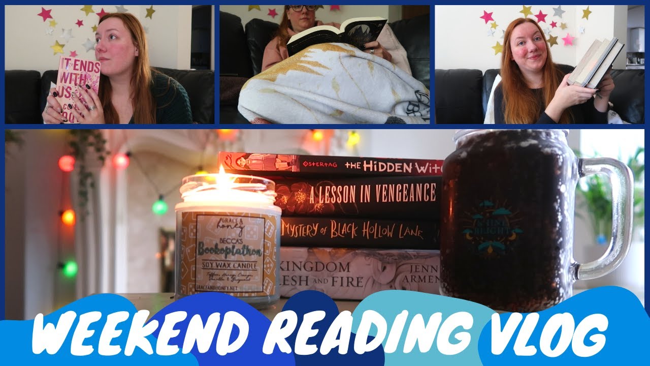 Видеоблог о чтении на выходных | При участии Magical 24hr Readathon
