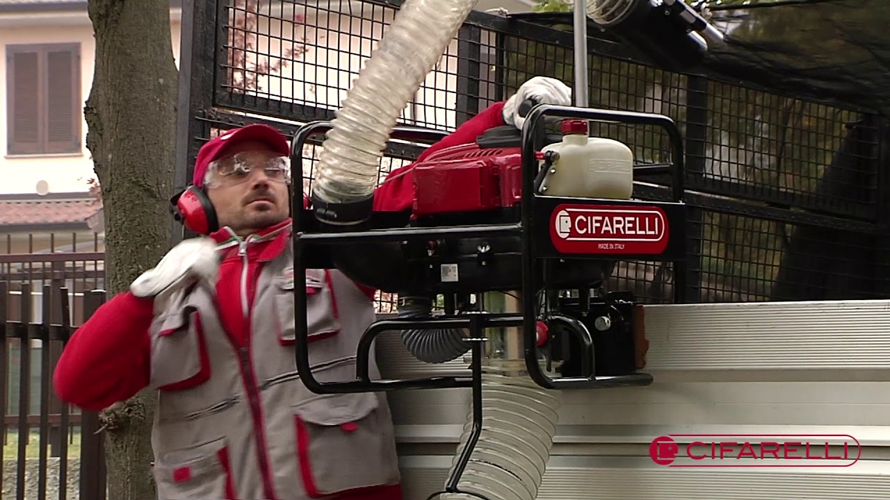 Cifarelli Spa - Aspiratore V1200PK - Istruzioni di assemblaggio e utilizzo