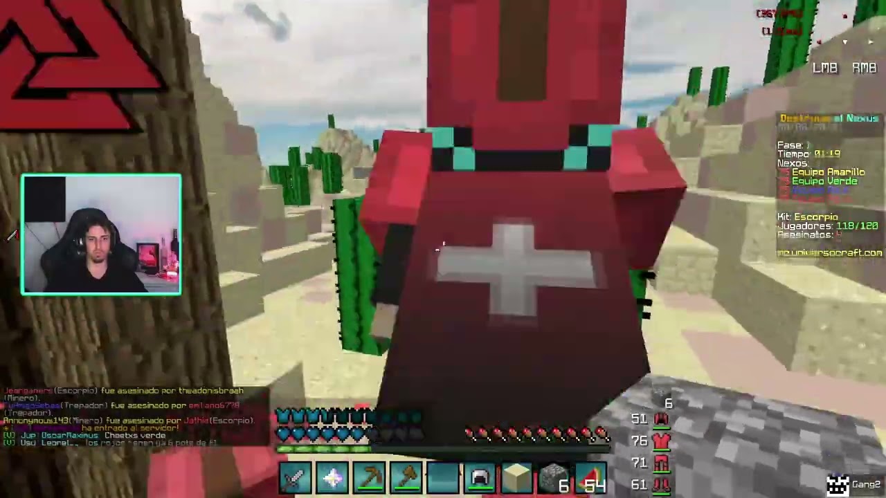 ⚔️DESTRUYE EL NEXUS EN 2.0 UNIVERSOCRAFT by iJuanHD #40⚔️