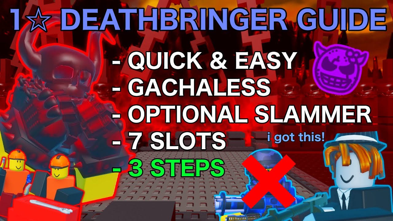The Battle Bricks // 1 Star Deathbringer Guide [Chapter 1 Stage 30 Tumore]