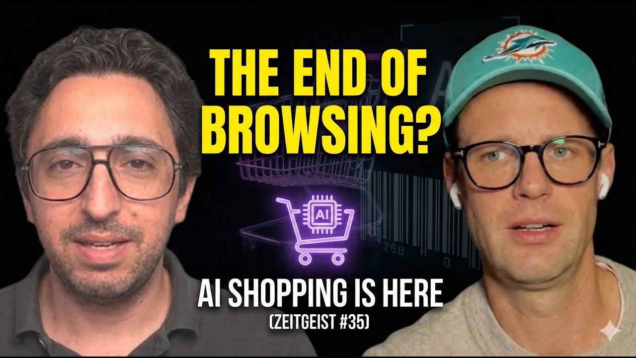 The End of Browsing? AI Shopping Assistants are Here (Zeitgeist Podcast #35)