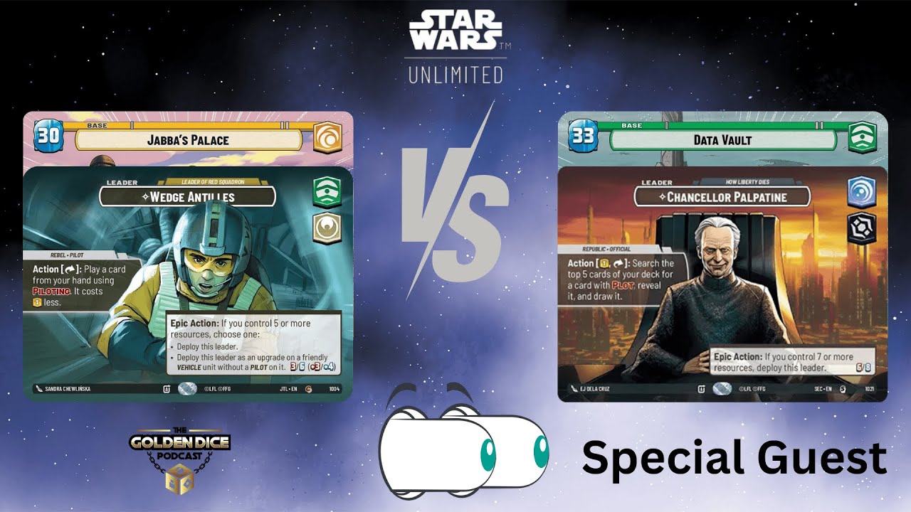 Wedge Antilles Jabba's Palace vs Chancellor Palpatine DV | Premier Gameplay | Special Guest
