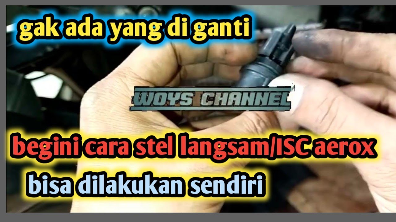 cara reset ISC Yamaha AEROX | ini tips nya