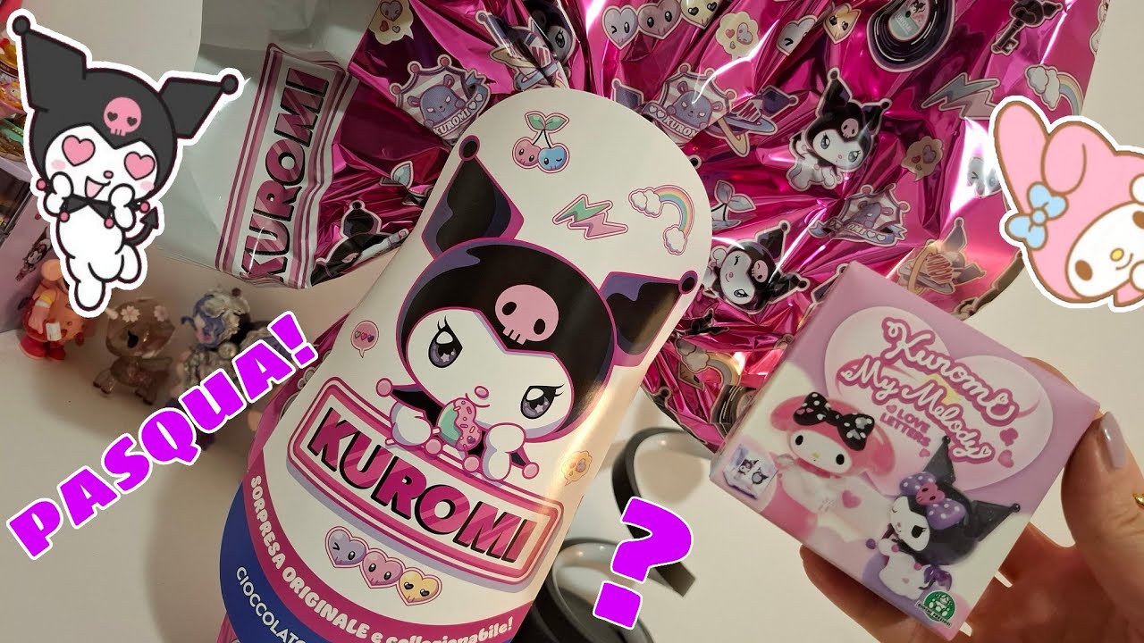 UOVA DI PASQUA DI KUROMI E BLIND BOX KUROMI E MY MELODY 2026!!!