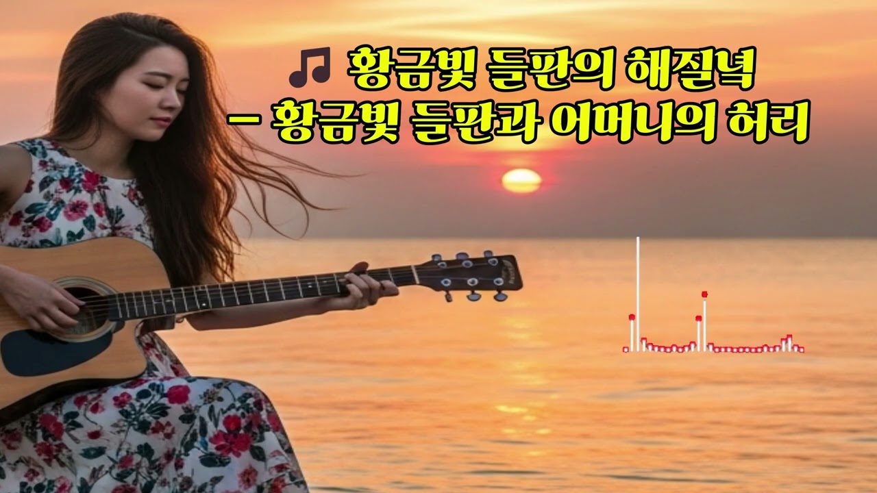 황금빛 들판의 해질녘 🌾 | 보는 내내 눈물 나는 어머니 노래 #어머니의허리 #논두렁노래