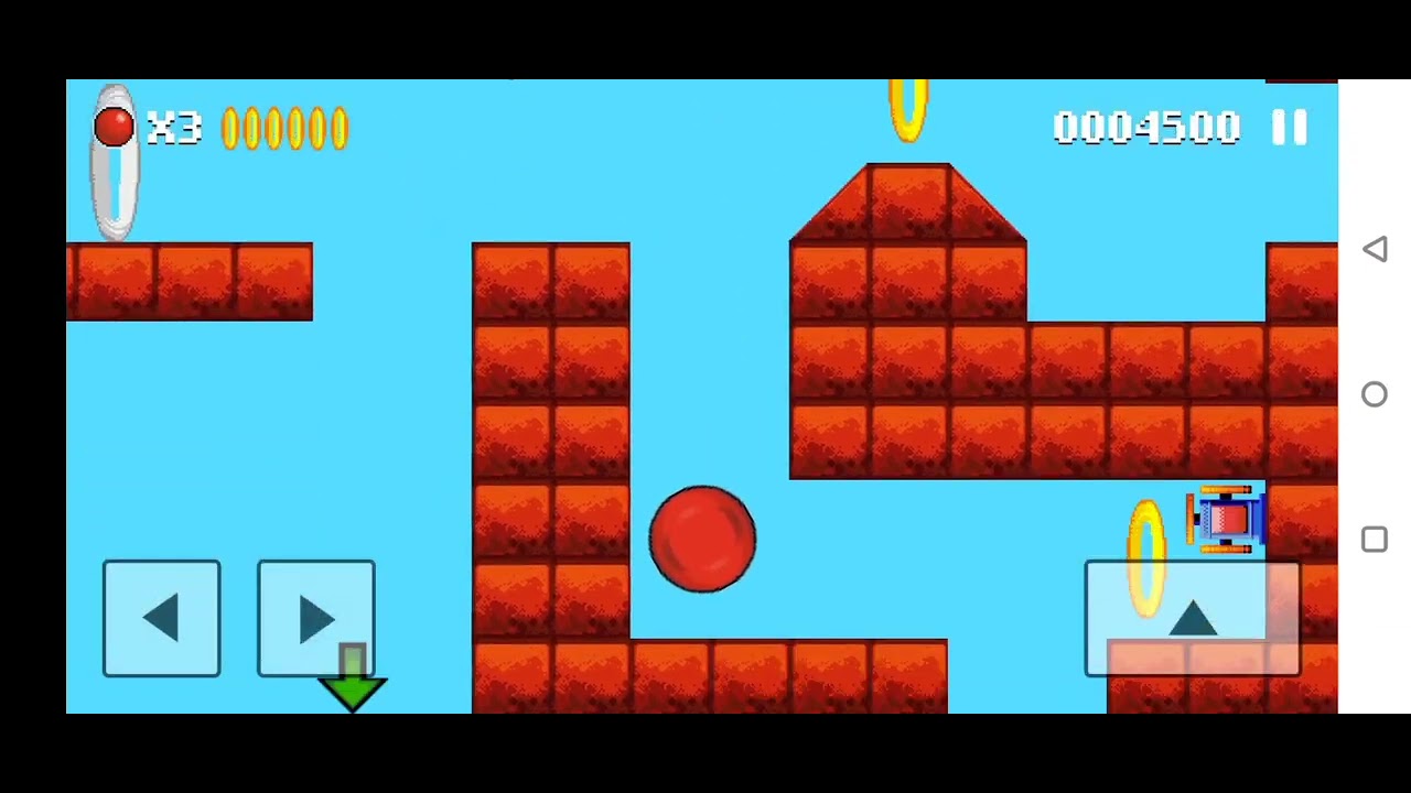 Bounce Classic Nokia Game Easy Level - 5