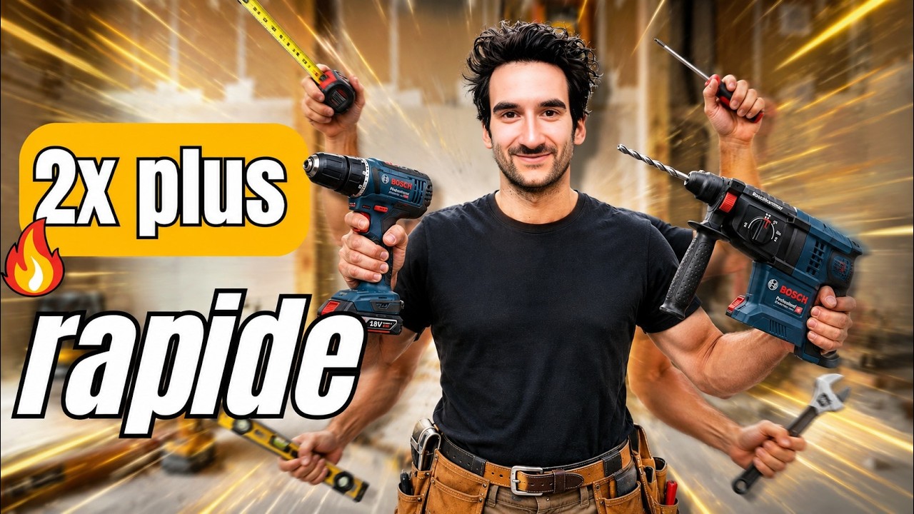 Travailler PLUS Vite pour Gagner PLUS🤑 : les 7 règles du chantier 🔥