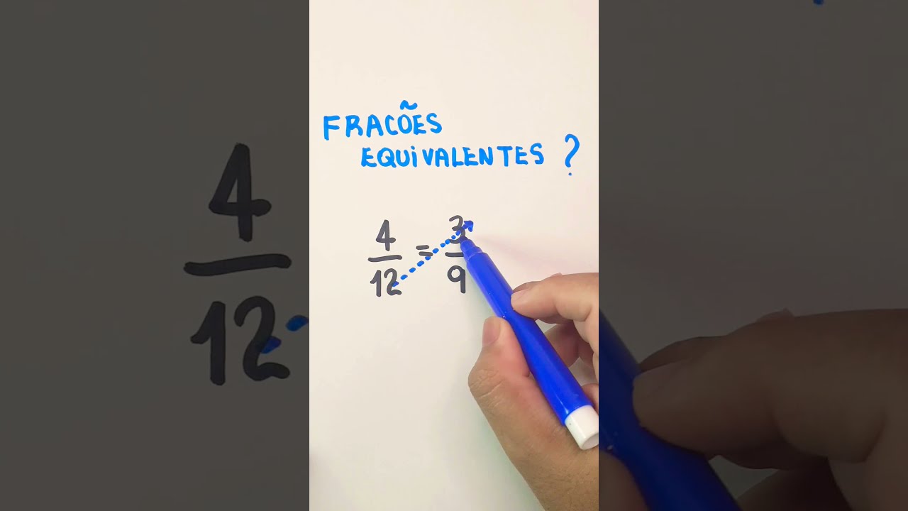 🔥 Dica Fra&ccedil;&otilde;es Equivalentes #shorts