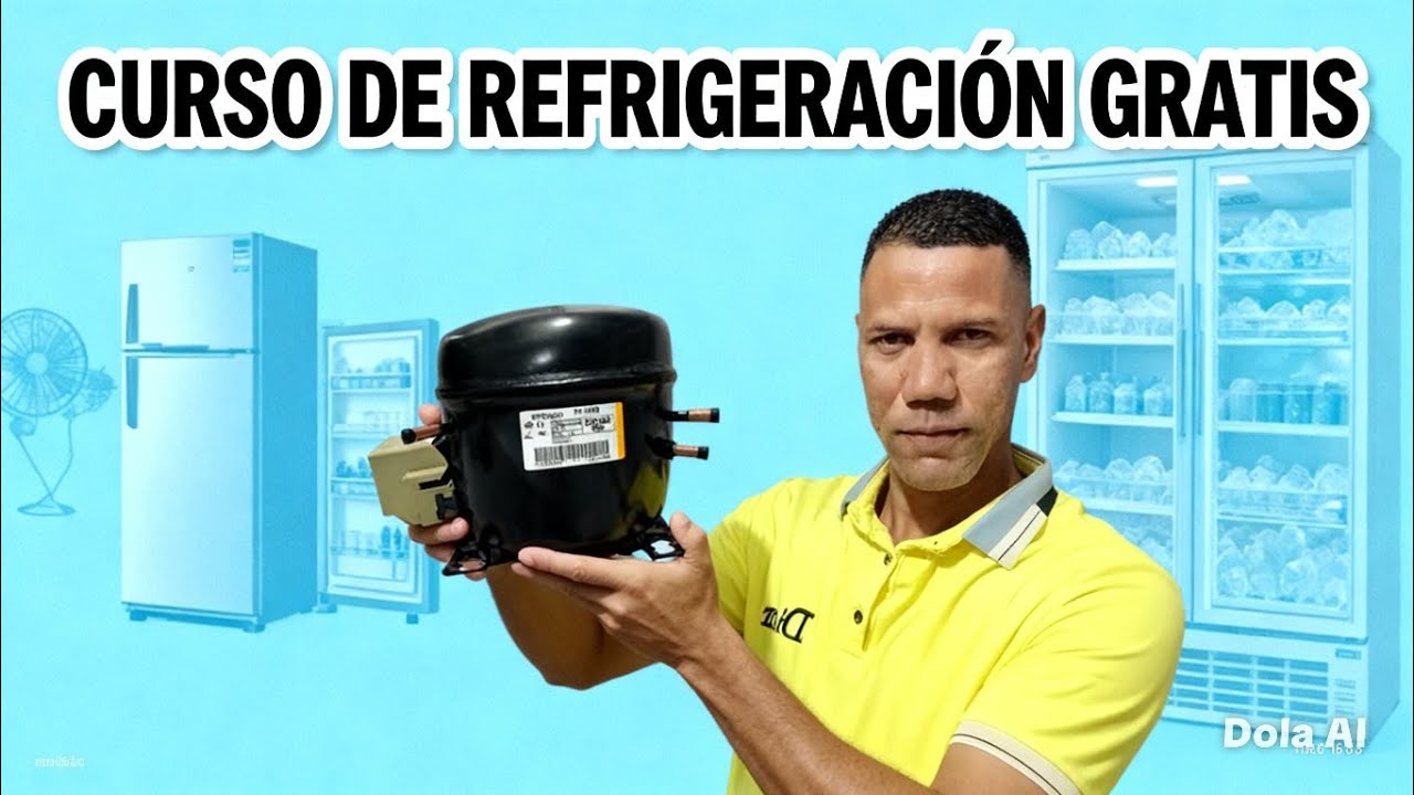 Cambio de tarjeta electrónica a timer , cambio de capilar y carga de  refrigerante  nevera Mabe 