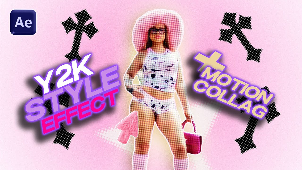How To Make Y2K Edits That POP  - After Effects Tutorial