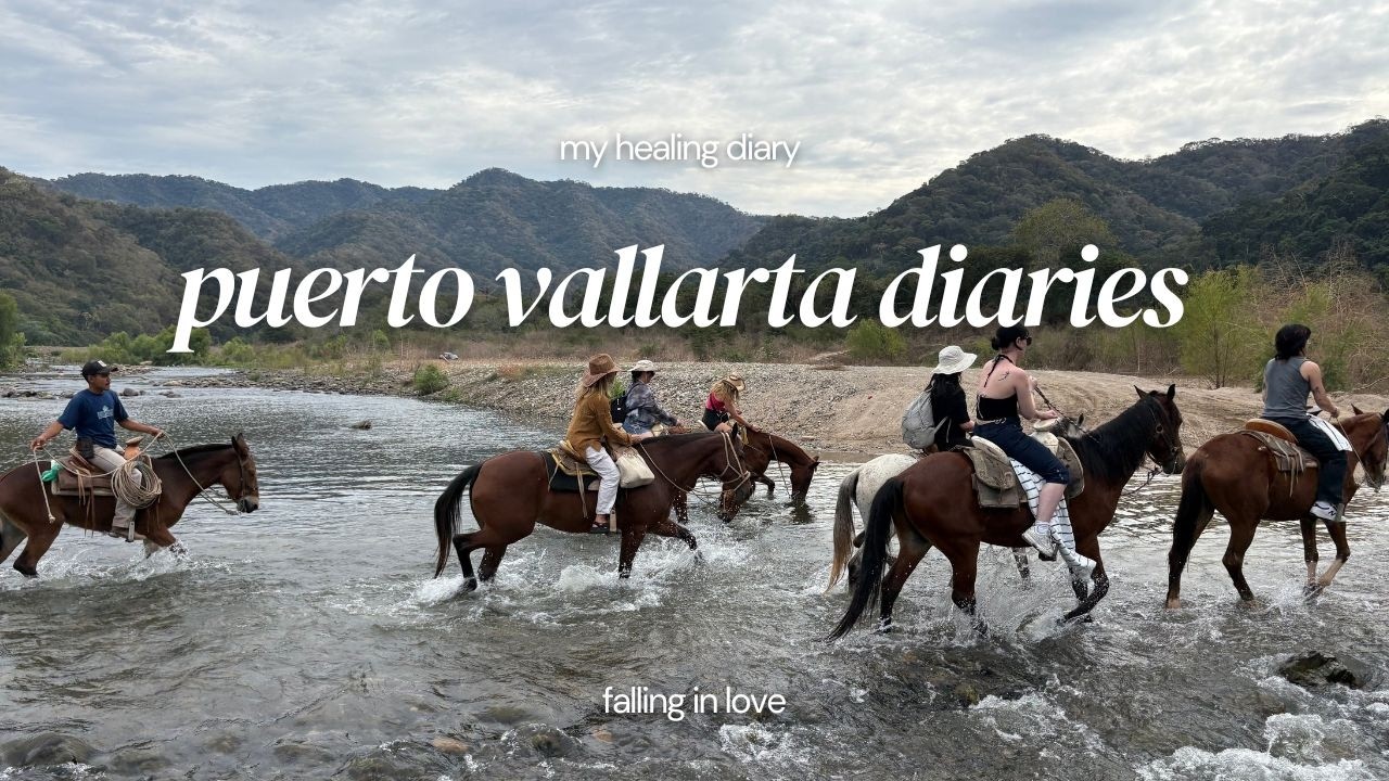 Mexico Diaries | Swimming with Horses, Marisma tacos, and Living my best life in Puerto Vallarta