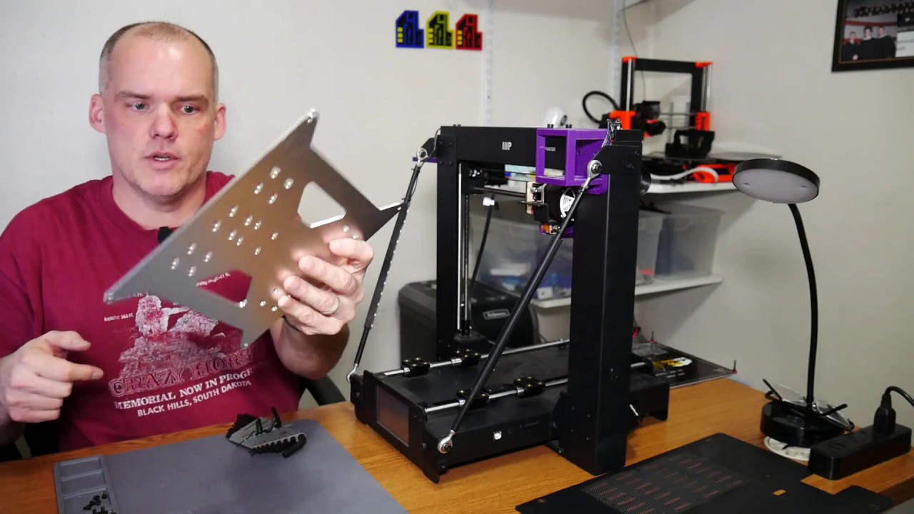 How to: Install an Aluminum Carriage Plate on a Monoprice Maker Select Plus / Wanhao i3