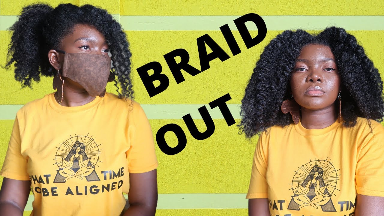 MON TUTO BRAID OUT SUR CHEVEUX NATURELS CRÉPUS