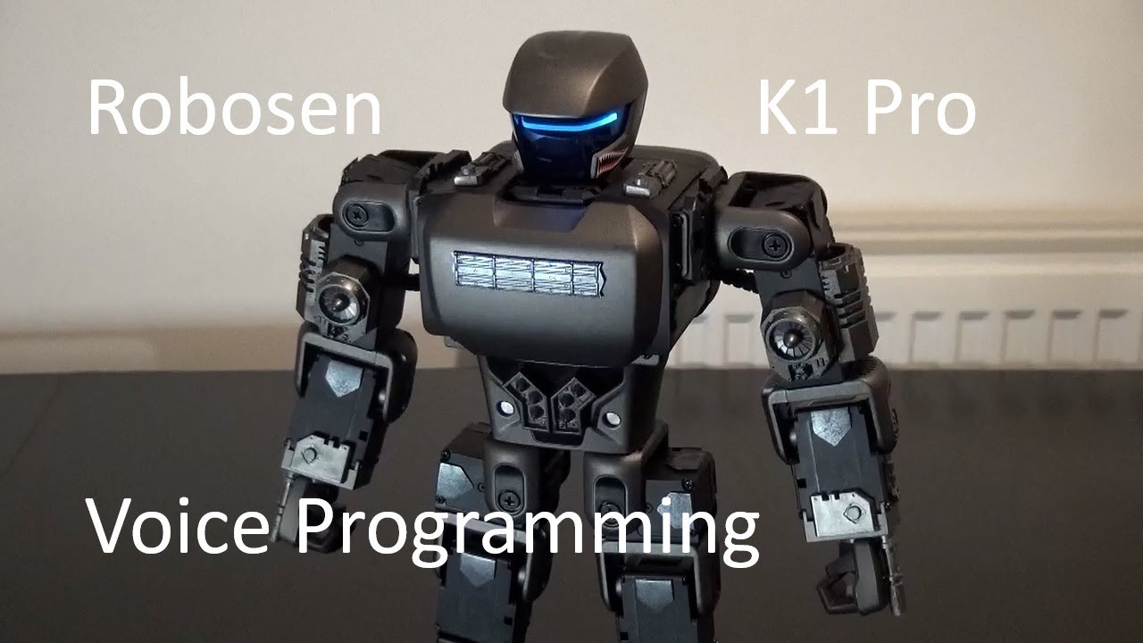 Простое руководство по голосовому программированию Robosen K1 Pro (приложение не требуется).