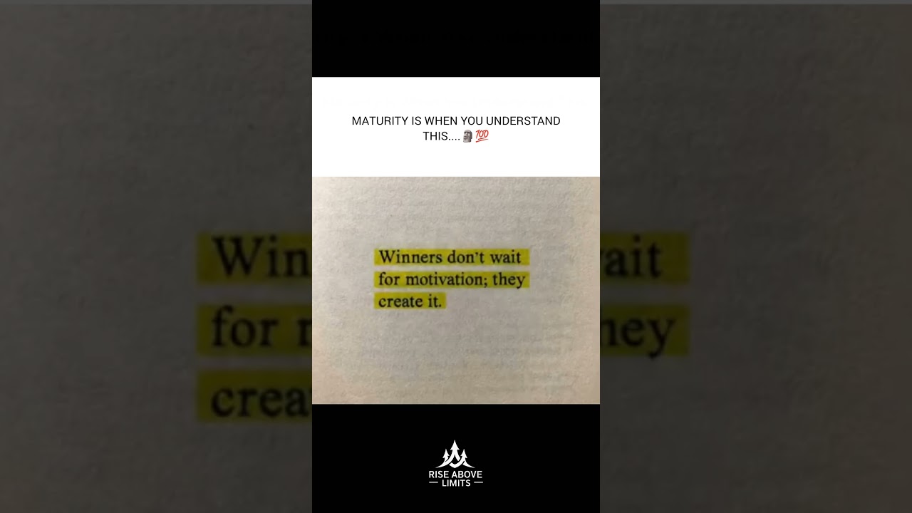 Maturity is when you understand this.. 🗿💯 #discipline #motivation #quotes #mindset #shorts #success