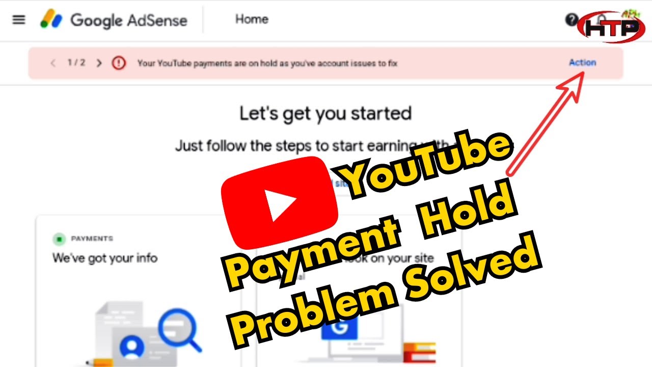How To Youtube Payment  Hold Problem Solved