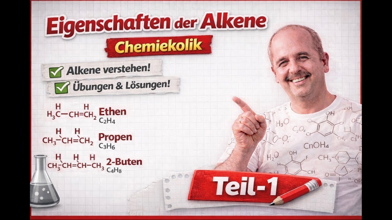 Eigenschaften der Alkene C=C.