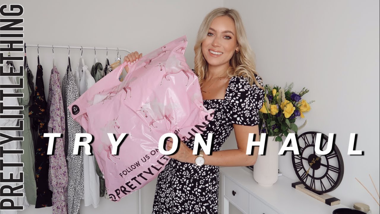 STYLING SUMMER DRESSES WITH PRETTY LITTLE THING! | PrettyLittleThing Try On Haul | Charlotte Beer