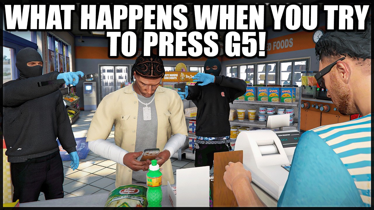 What Happens When You Try To Press G5! | GTA RP | Iconic RP