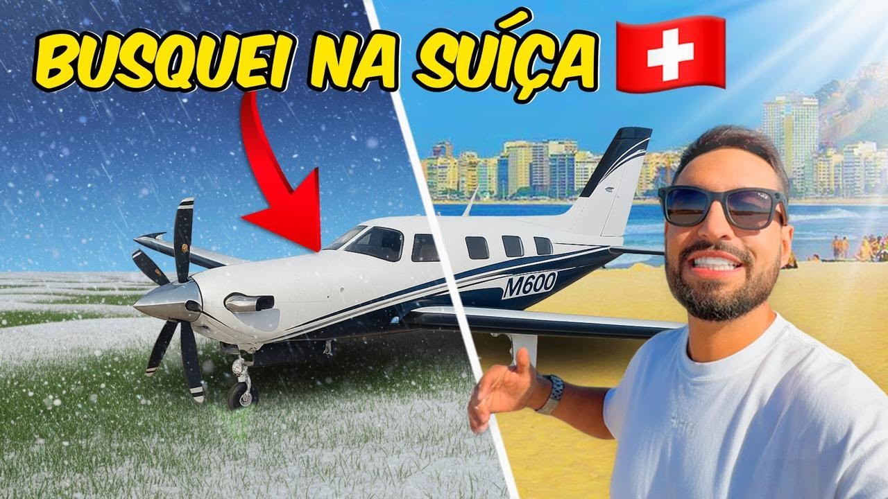 SUÍÇA AO BRASIL - Travessia do Atlântico Norte