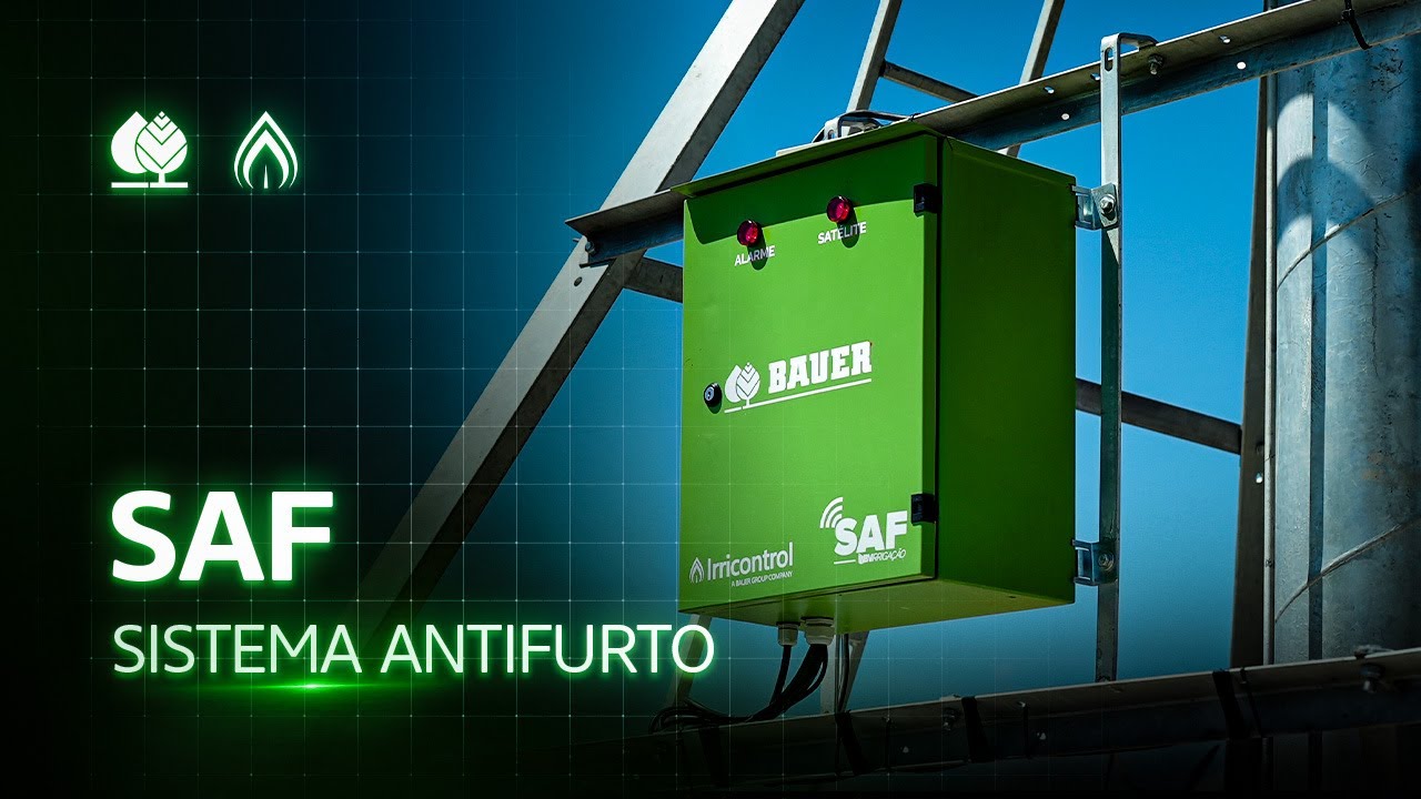 Conheça o SAF - Sistema Antifurto para pivôs e captações!