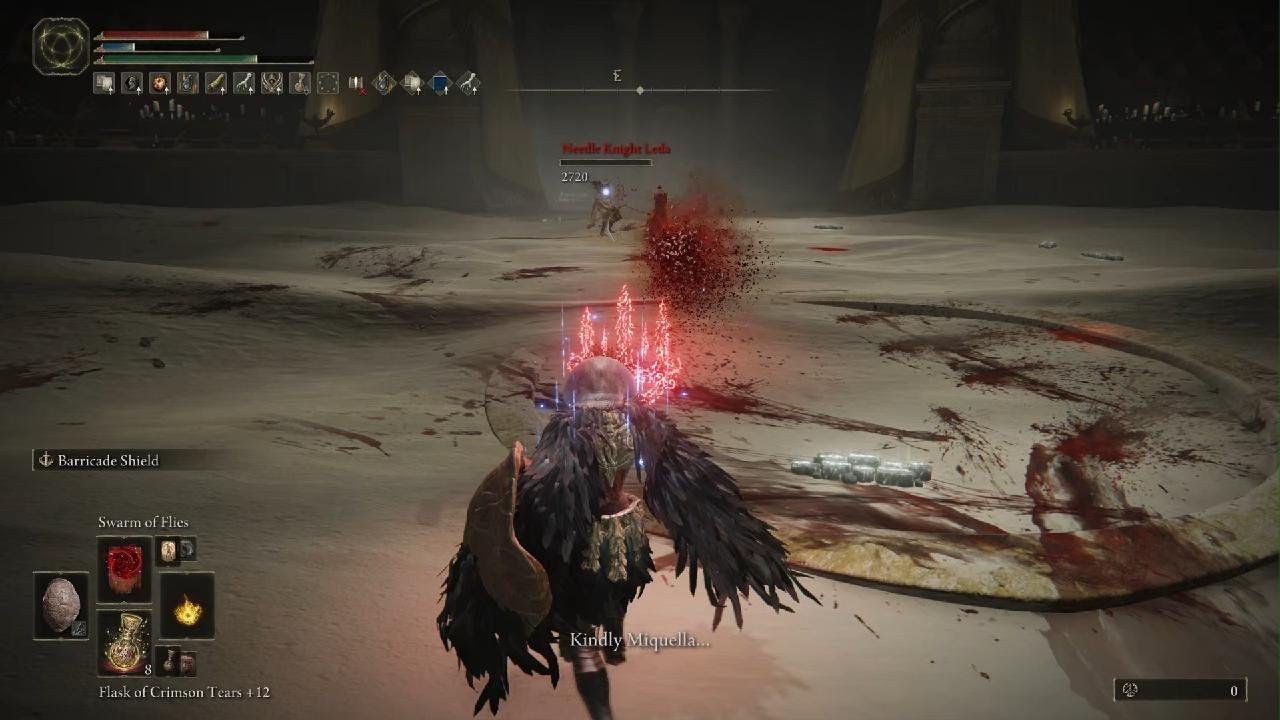 ELDEN RING, Leda boss fight easy ng+7 Rl1 +0
