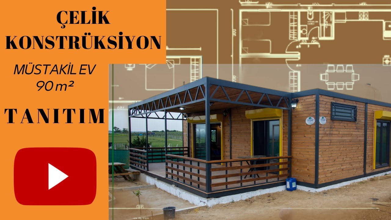 Çatalca - Karacaköy'de Montajını Yaptığımız Datca Modeli Evimizde Yaşam Başladı. Container House