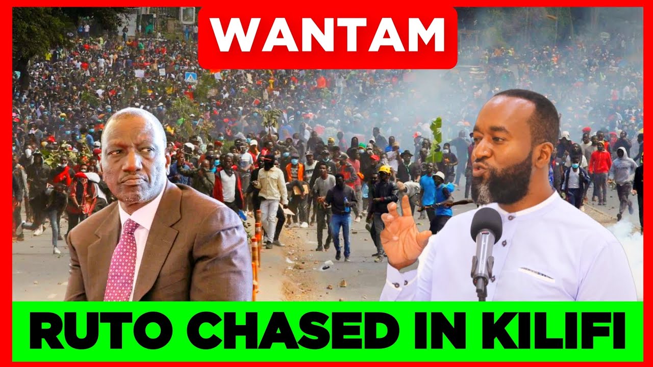 Uongo! Uongo! Kwenda Kabsa. Ruto Chased & Rejected in Kilifi over Fake Promises & lies