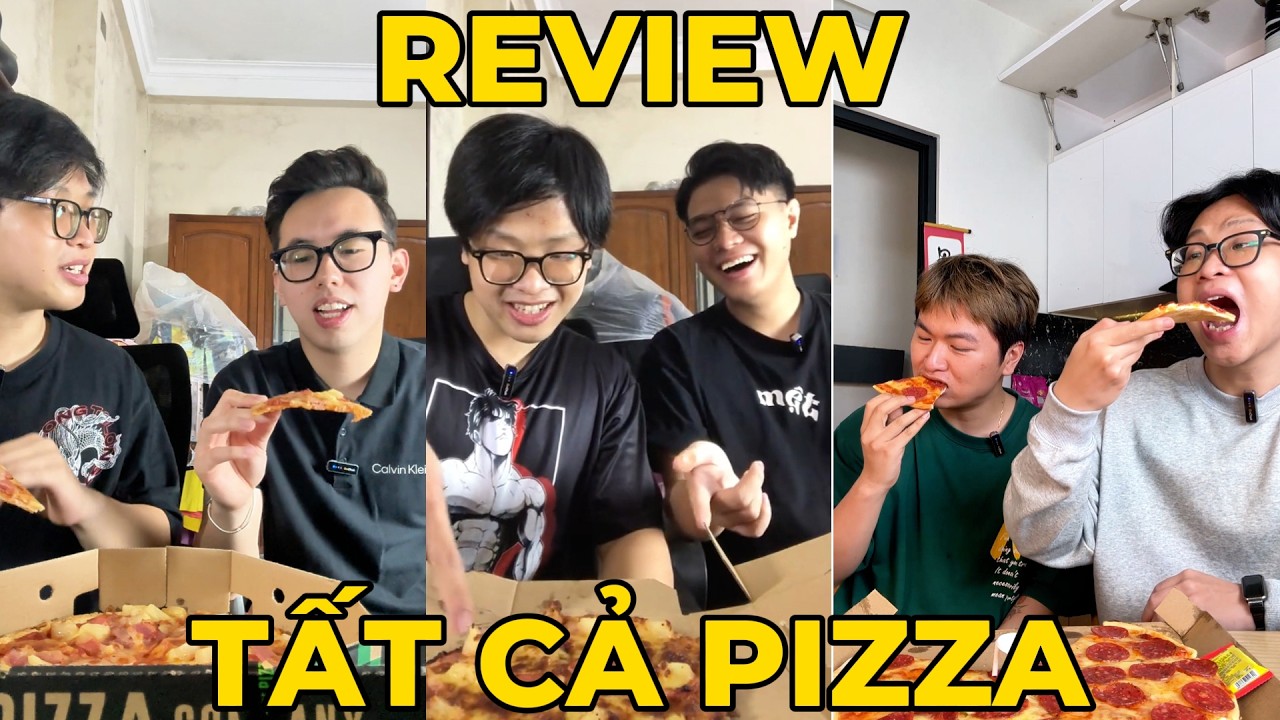 Tôi Thử Tất Cả Pizza Của Các Thương Hiệu Đồ Ăn Nhanh