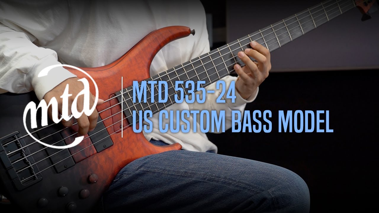 MTD 535-24 US Custom Bass Model Demo - &lsquo;Motivated Soul&rsquo; by Bassist 송하영 (Hayoung Song)