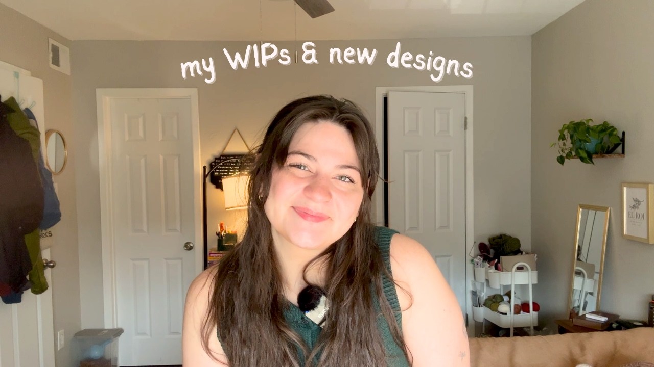 Knitting Podcast 01 | finished & current WIPs, new designs, & new yarn | Handmade by Mariquita
