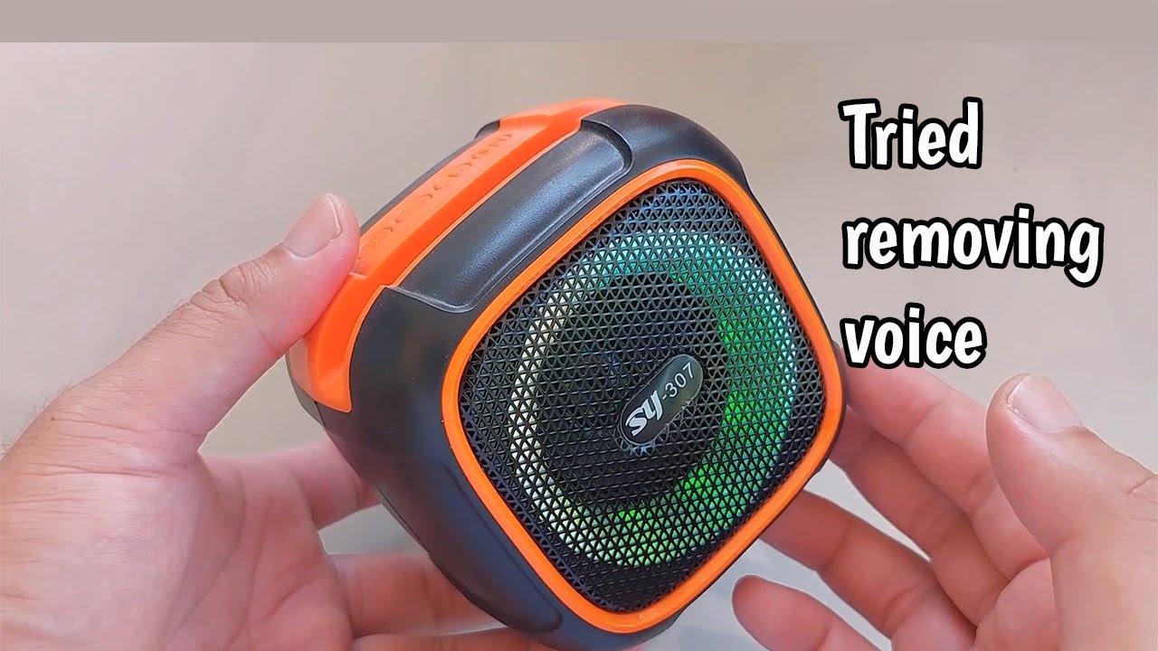 I tried to Remove the Voice that says 