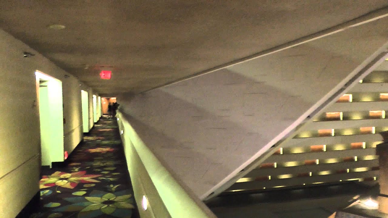 Fire alarm in middle of the night, The Luxor in Vegas