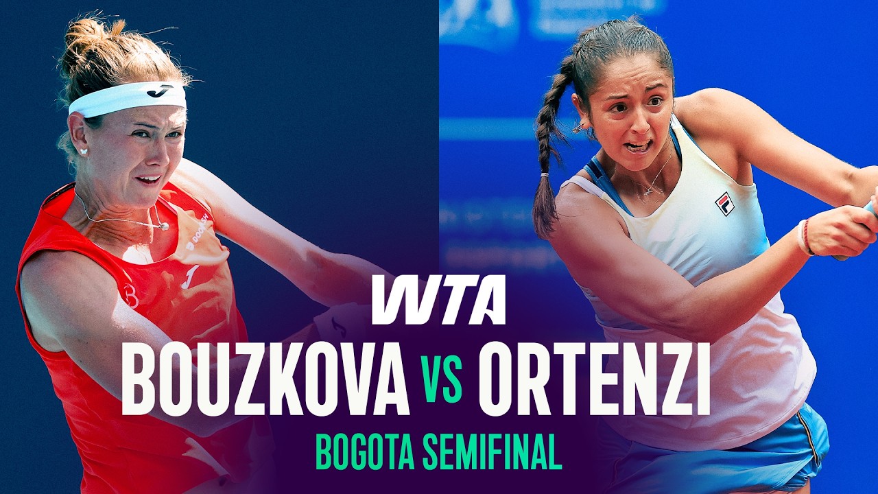 Мари Бузкова vs Жасмин Ортензи | Полуфинал Боготы-2026 | Обзор матча WTA