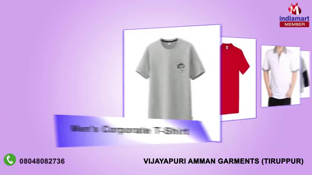 Hosiery Garments By Vijayapuri Amman Garments, Tiruppur